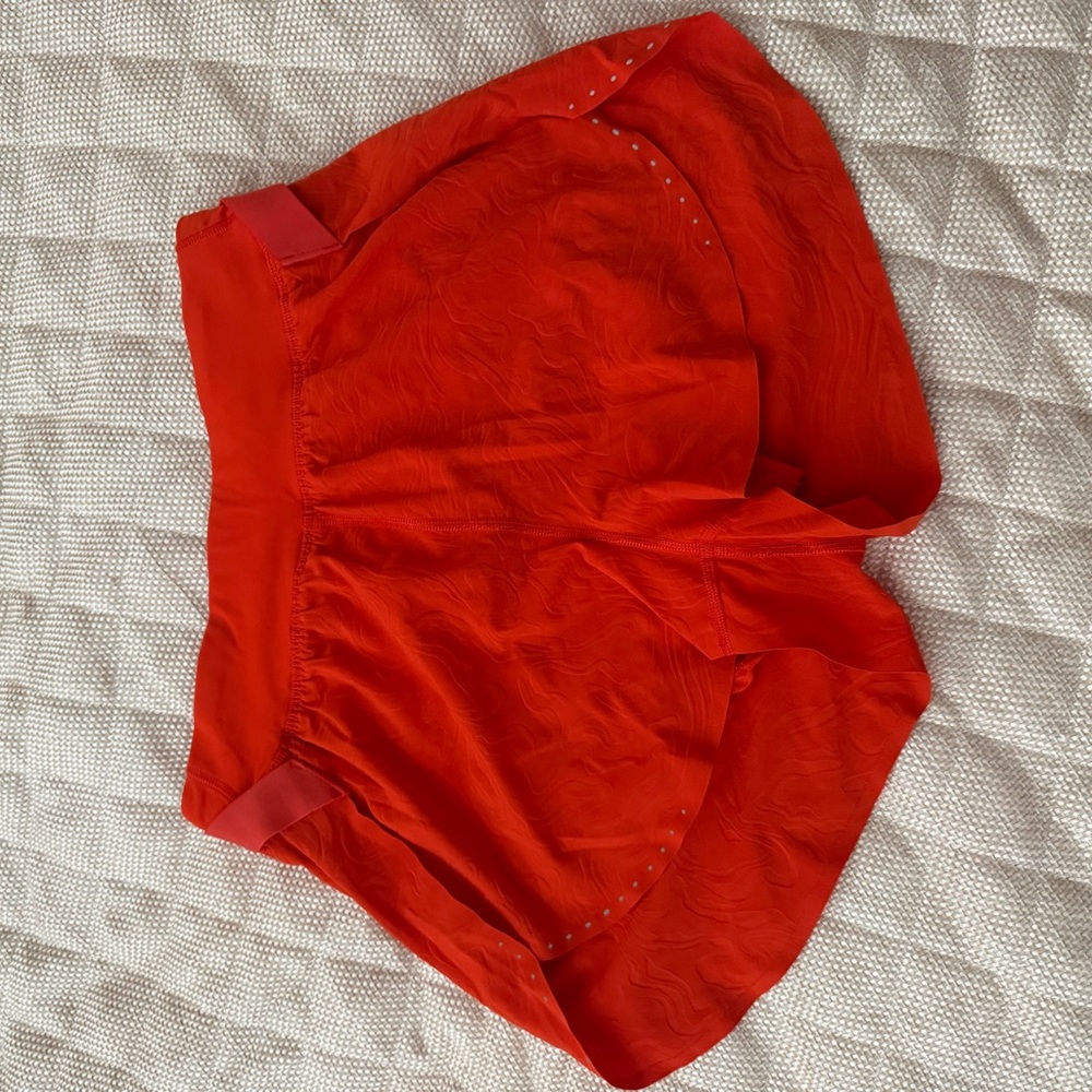 Lululemon orange size 6 Athletic Shorts